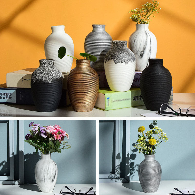Minimalistische Keramikvase