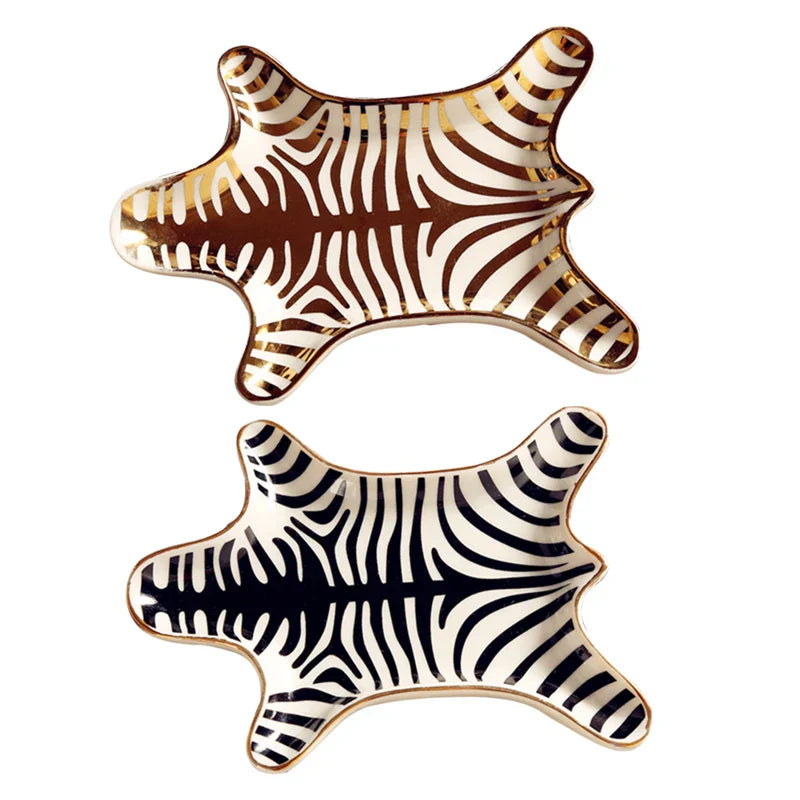 Schicke Keramik Schmuck- & Krimskrams-Schale – Stilvolles Dekotablett für Accessoires