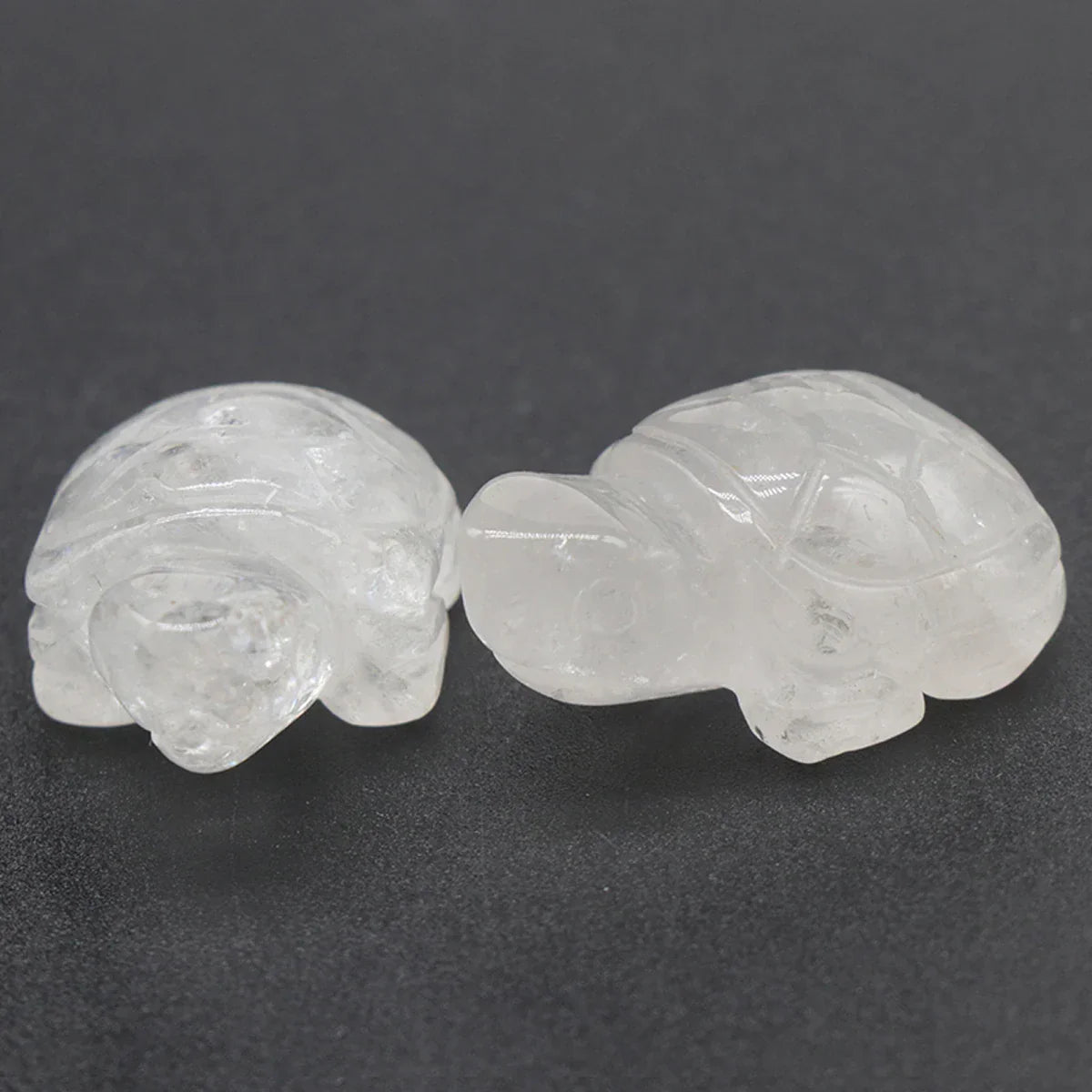 Mini Naturstein Schildkröte Figur – Handgefertigtes Kristalltier für Chakra-Heilung & Boho Wohnkultur