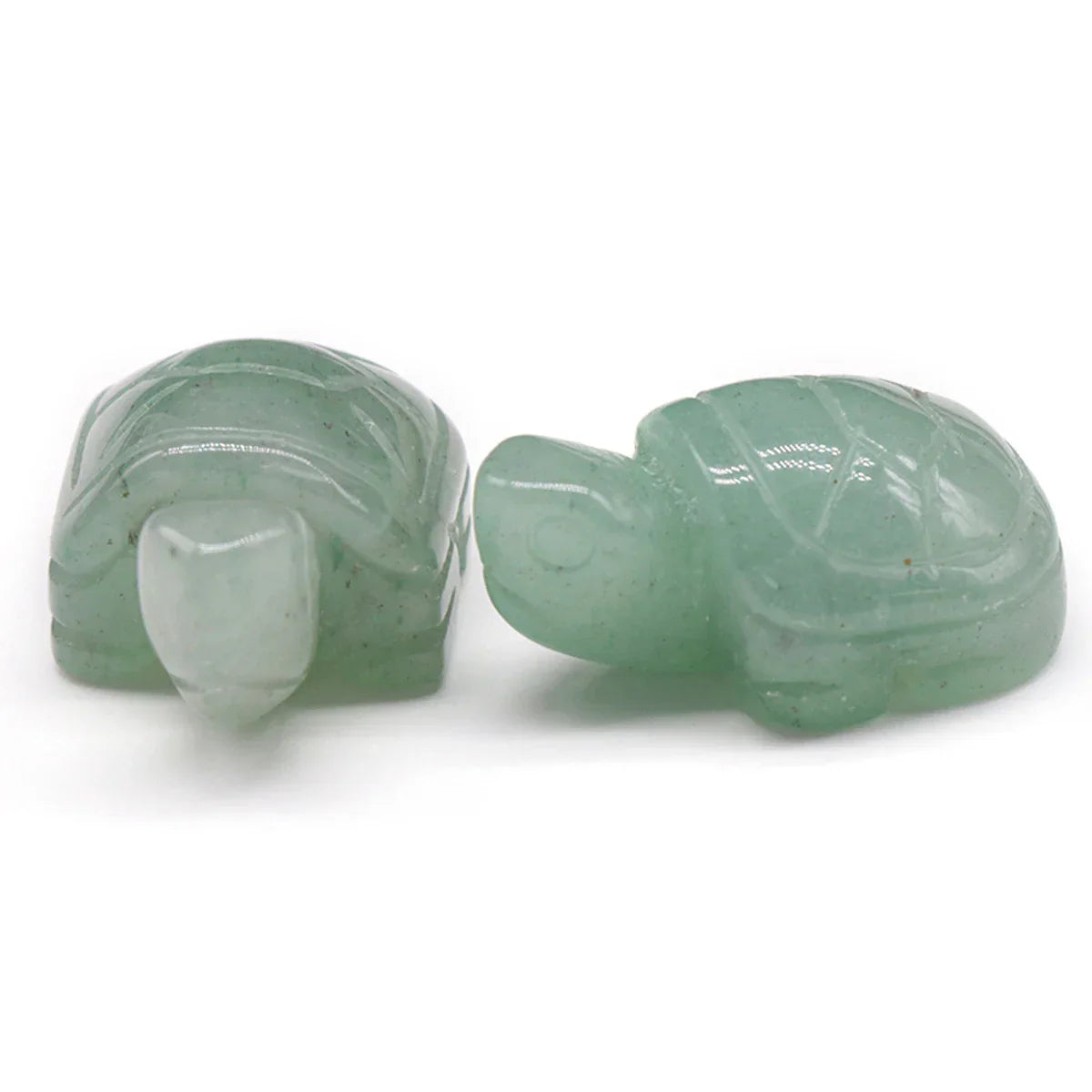Mini Naturstein Schildkröte Figur – Handgefertigtes Kristalltier für Chakra-Heilung & Boho Wohnkultur