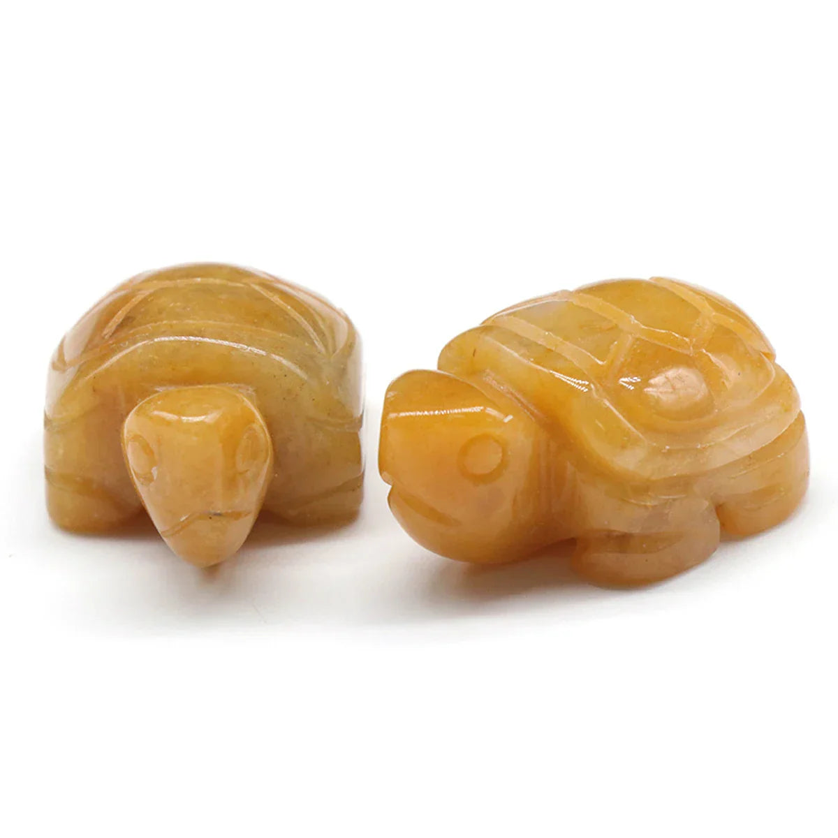 Mini Naturstein Schildkröte Figur – Handgefertigtes Kristalltier für Chakra-Heilung & Boho Wohnkultur